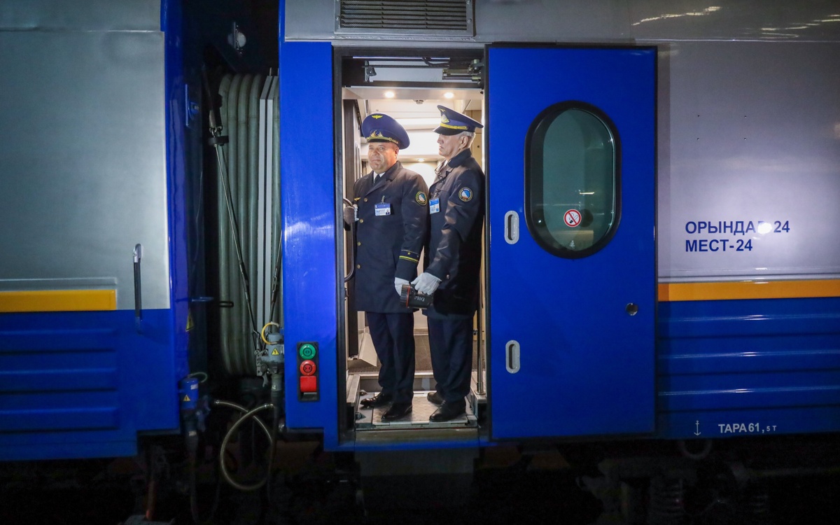 «Астана — Талдықорған» жаңа теміржол бағыты іске қосылды