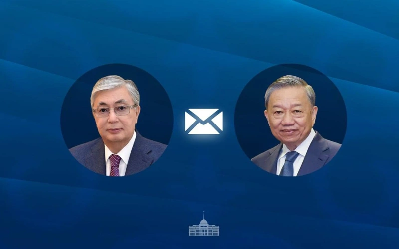 Касым-Жомарт Токаев поздравил То Лама с избранием Президентом Вьетнама
