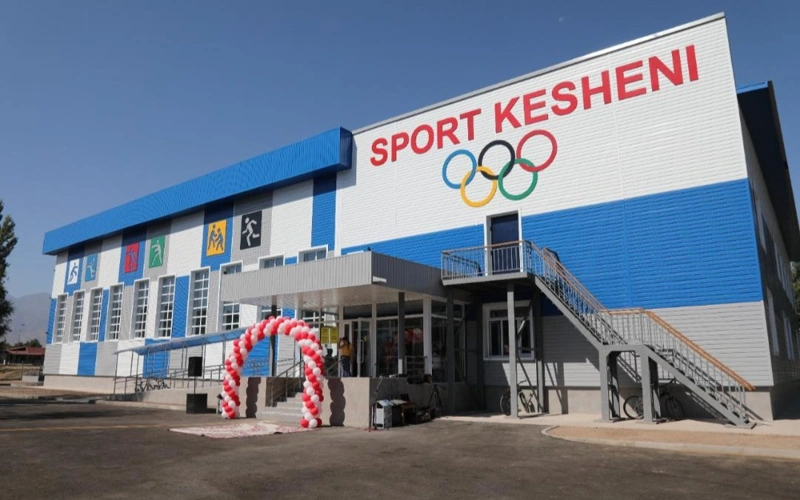 спорткомплекс в селе в Жамбылской области