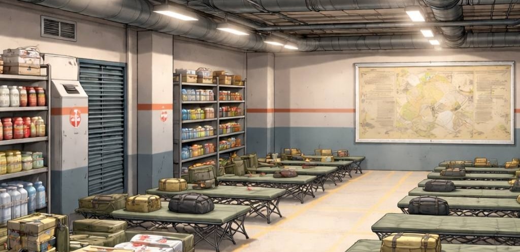 Жертөлелер мен паркингтер паналау орындарына бейімделеді