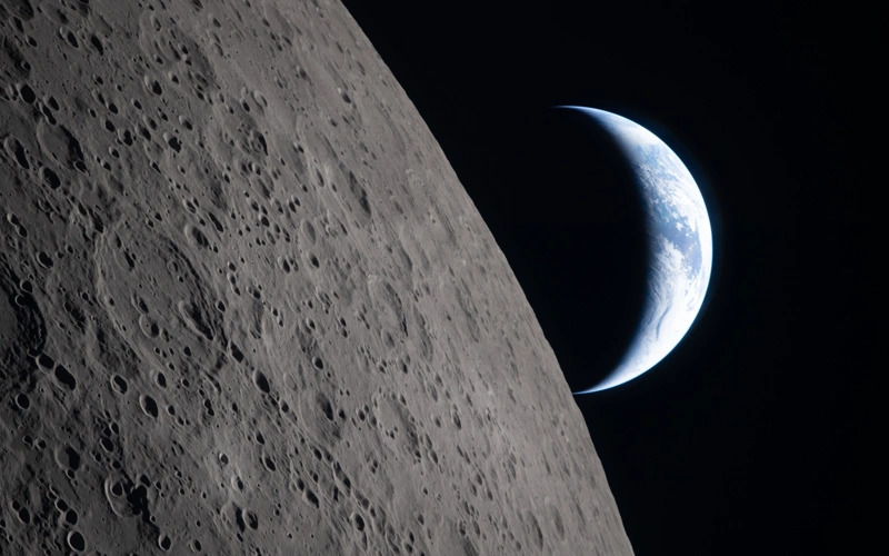 Unseen Moon landscapes revealed by Artemis II crew