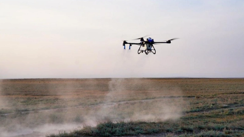 Shegirtkege qarsy kúreske 100-den astam dron jumyldyrylady