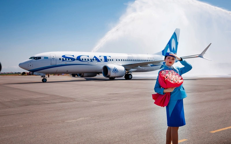 Fleet expansion: Two Boeing 737 MAX 8 jets enter service in Kazakhstan 
