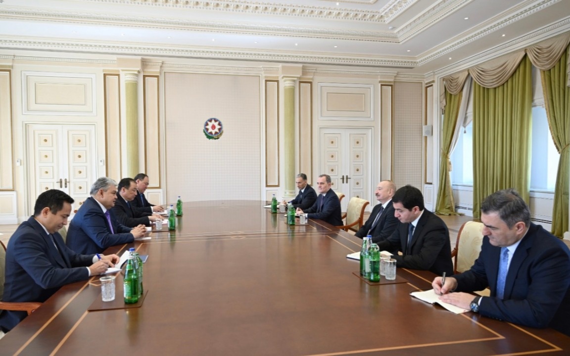 Kazakh FM meets Azerbaijani President Aliyev: "Allied relations reach new level"