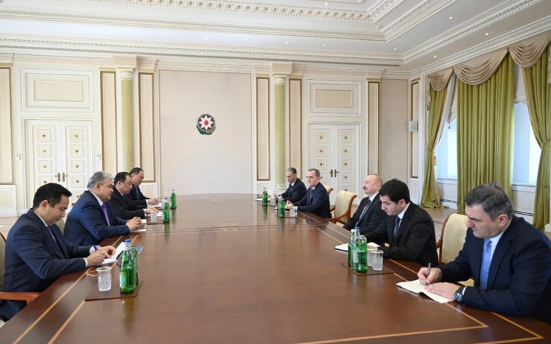 Kazakh FM meets Azerbaijani President Aliyev: "Allied relations reach new level"  