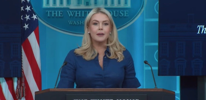 White House Press Secretary, Karoline Leavitt, USA, America, White House