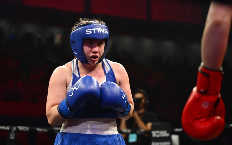 Nadezhda Ryabets brings Kazakhstan its first gold at Asian Boxing Championships