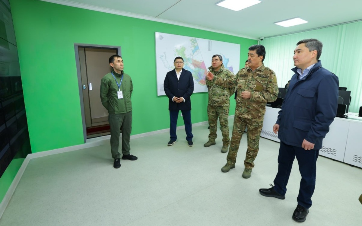 Бектенов Абай облысындағы «Семей орманы» резерватында өртке қарсы цифрлық жүйені тексерді