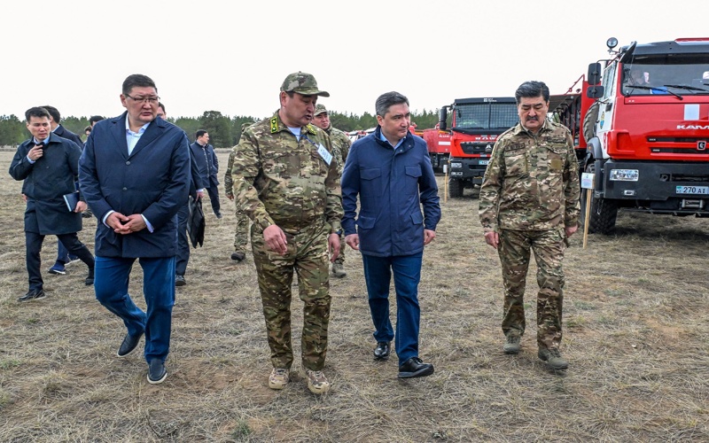 Олжас Бектенов проверил оснащенность &laquo;Семей орманы&raquo;