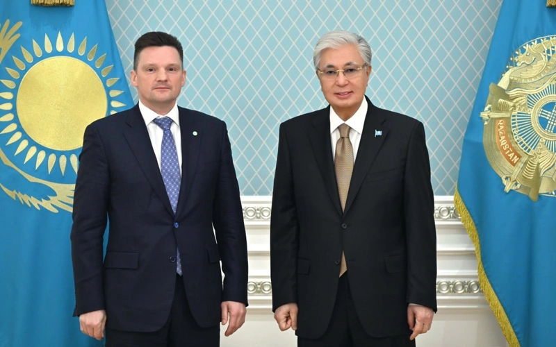 Президент Казахстана Касым-Жомарт Токаев принял председателя правления Евразийского банка развития Николая Подгузова