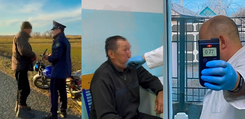 Pavlodarda mas kúıinde kólik basqarǵan 267 júrgizýshi ustaldy