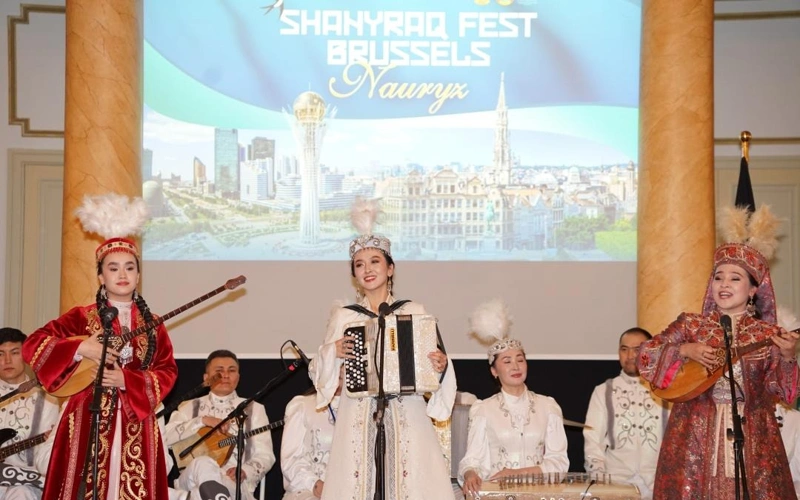 Первый фестиваль казахской культуры проходит в Бельгии