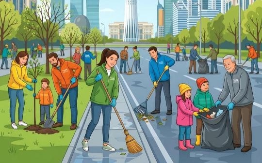 Елордада ауқымды экологиялық айлық басталады