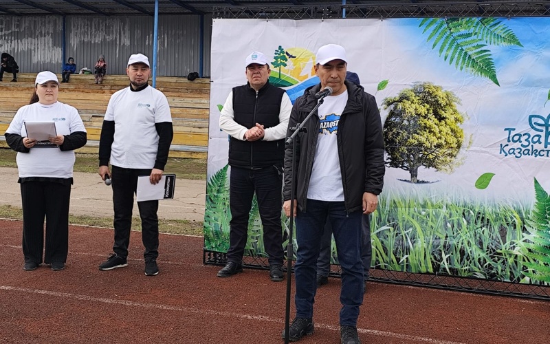 Более 200 участников собрала экологическая акция &laquo;Таза өлке &mdash; Ақкөл&raquo; в Акмолинской области
