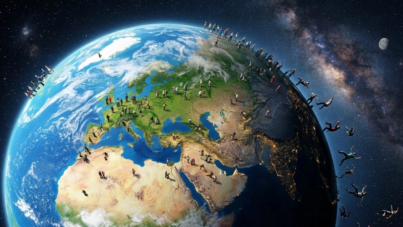 Earth’s population has surpassed the planet’s sustainable carrying capacity