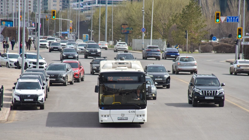 автобус, дорога, пробки, автомобиль