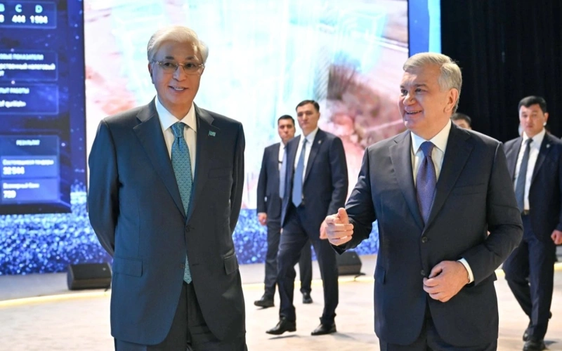 Presidents of Kazakhstan and Uzbekistan visit AI Hackathon in Bukhara