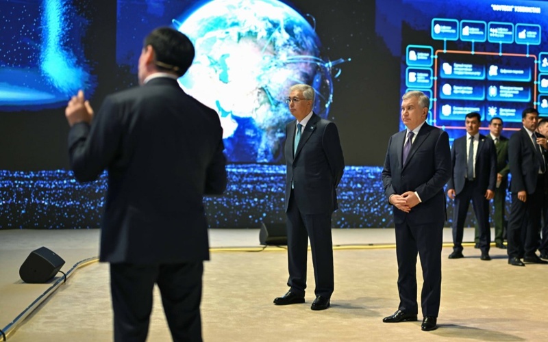 Presidents of Kazakhstan and Uzbekistan visit AI Hackathon in Bukhara