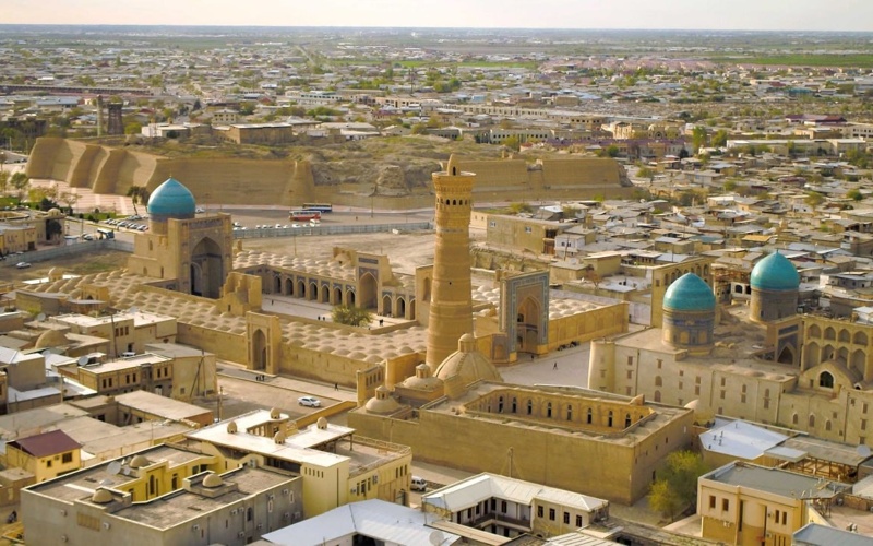 Presidents of Kazakhstan and Uzbekistan visit historic landmarks in Bukhara Presidents of Kazakhstan and Uzbekistan visit historic landmarks in Bukhara