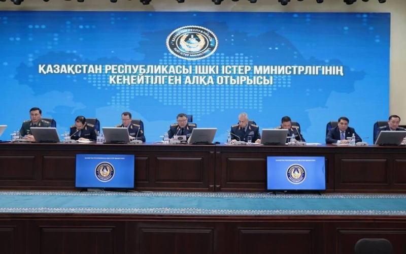 Қылмыс 9%-ға төмендеді: ІІМ жаңа міндеттерді айқындады