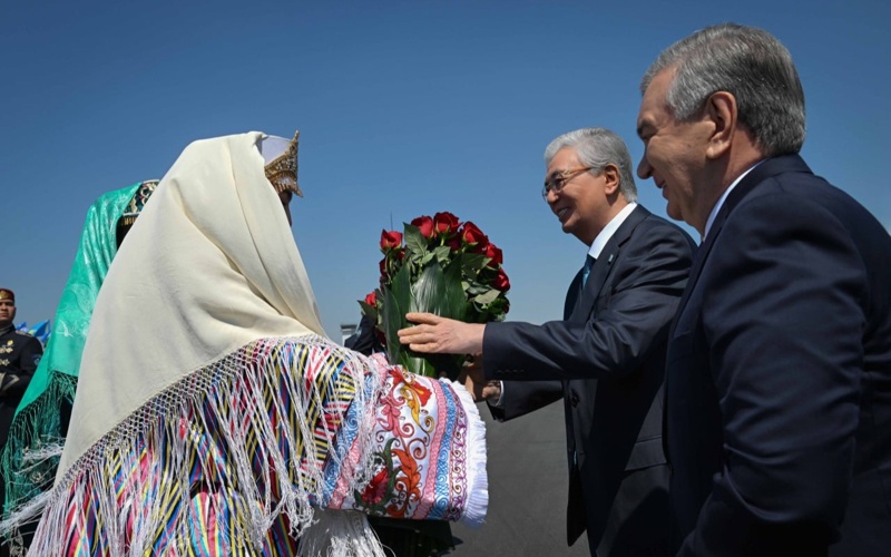 Kazakh President arrives in Uzbekistan for a working visit Kazakh President arrives in Uzbekistan for a working visit