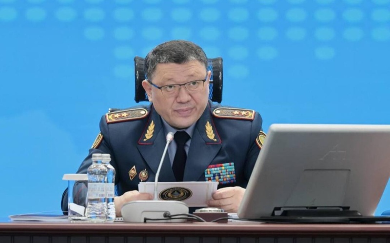 Преступность в Казахстане снизилась на 9% с начала года Ержан Саденов