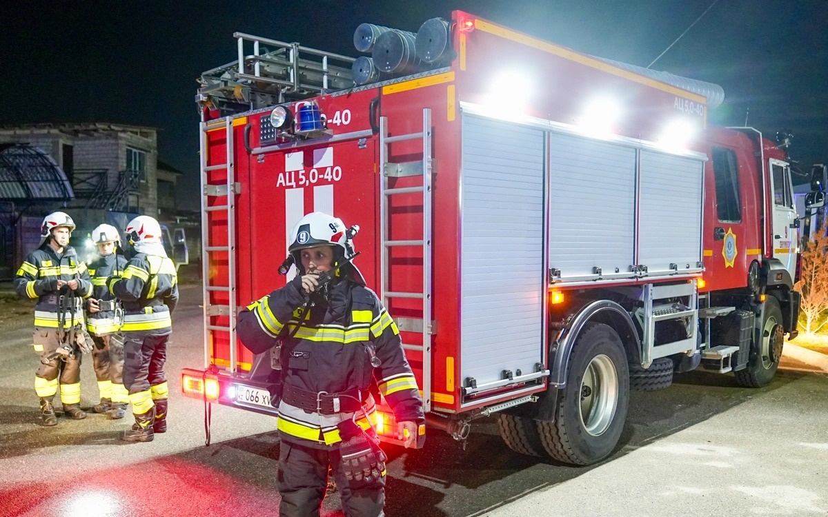 Three kids killed apartment fire in Kazakh capital