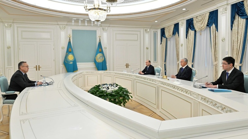 President Tokayev outlines CSTO development proposals in talks with Secretary General