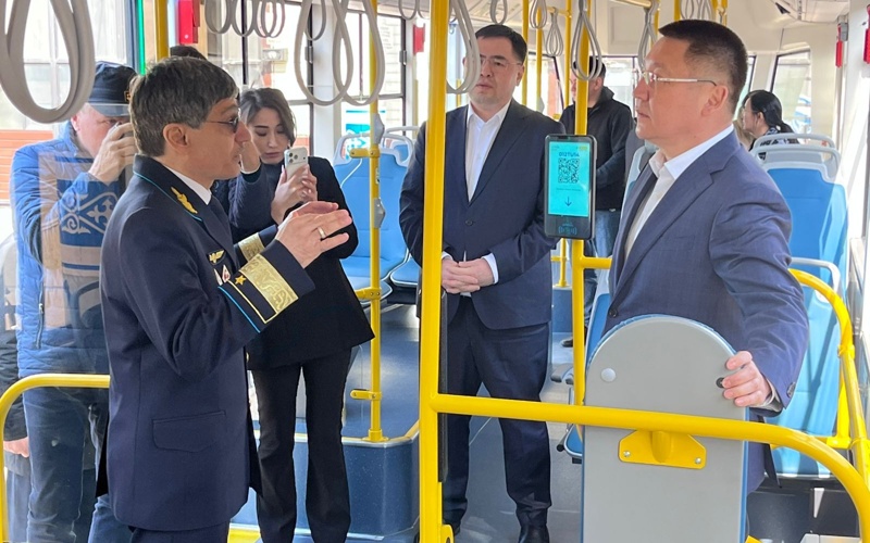 Новые трамваи вышли на линию в Павлодаре п