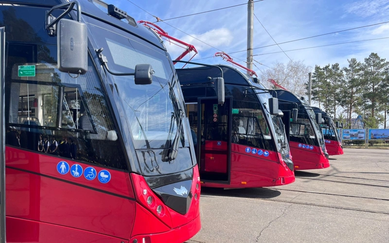 Pavlodarda jańa tramvaılar jolǵa shyqty 
