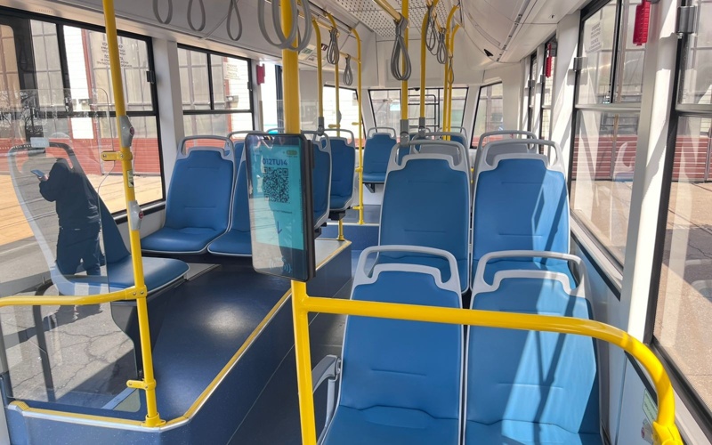 Новые трамваи вышли на линию в Павлодаре п