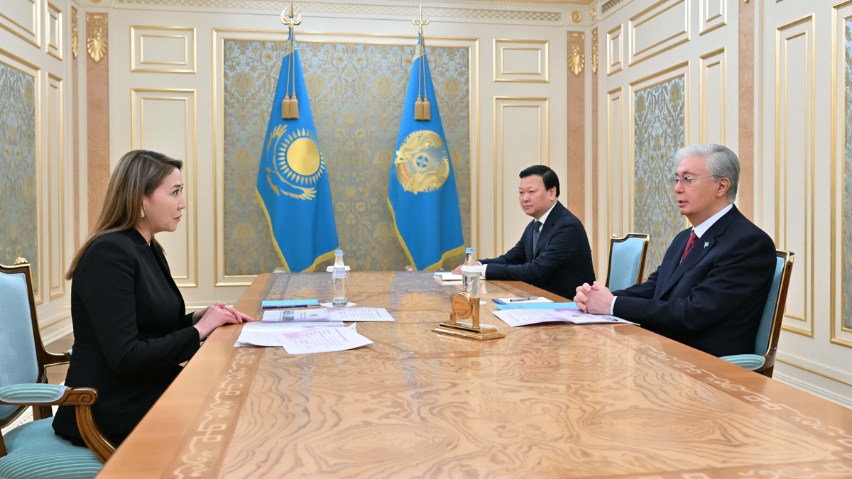 Head of State briefed on Kazakhstan Khalkyna Fund’s operations