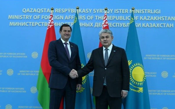 Foreign ministers of Kazakhstan and Belarus outline ways to further expand cooperation