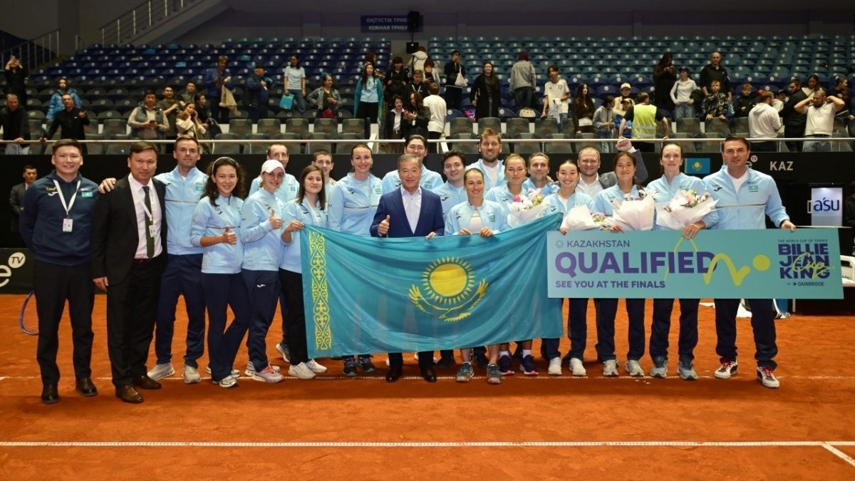 Теннистен Қазақстан құрамасы әлемдік рейтингіде 7-орынға көтерілді