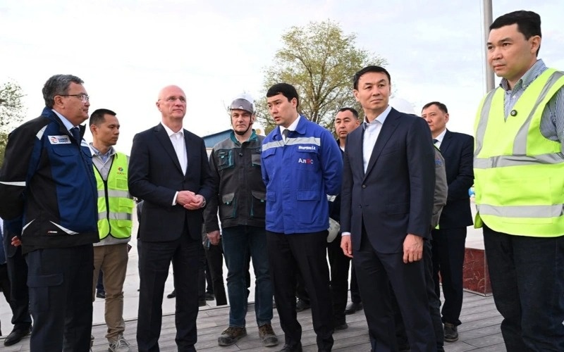 Almaty CHP-2 project passes 55% completion mark Almaty CHP-2 project passes 55% completion mark