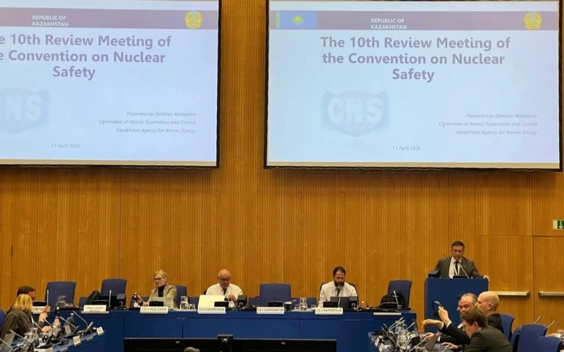 Kazakhstan submits its national report on safety obligations to IAEA in Vienna