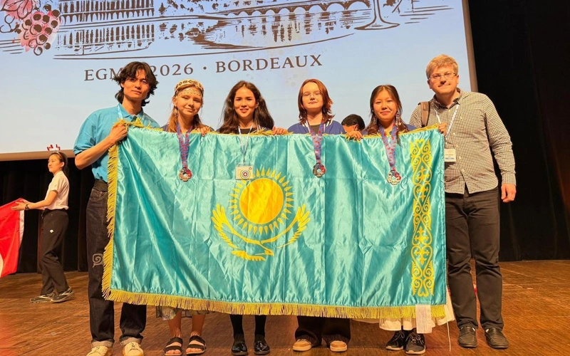 Kazakh schoolgirls win three medals at International Mathematical Olympiad