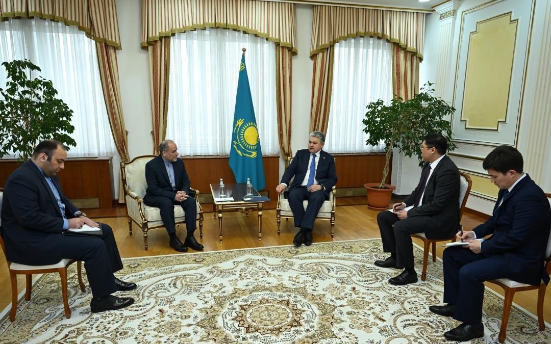 Сыртқы істер министрі Иран Елшісін қабылдады