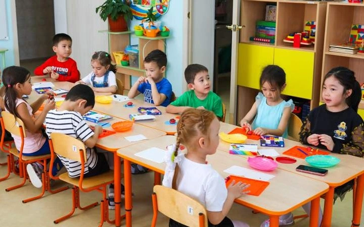 детский сад балабақша дети балалар