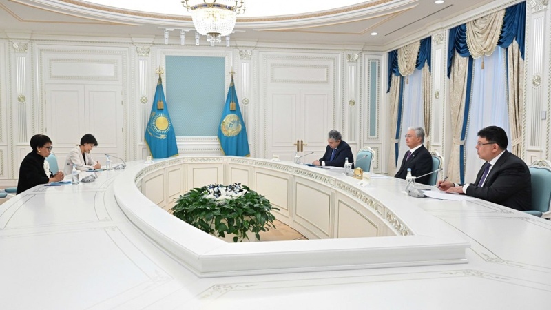 Президент БҰҰ Бас хатшысының Су ресурстары жөніндегі арнаулы өкілін қабылдады Президент БҰҰ Бас хатшысының Су ресурстары жөніндегі арнаулы өкілін қабылдады