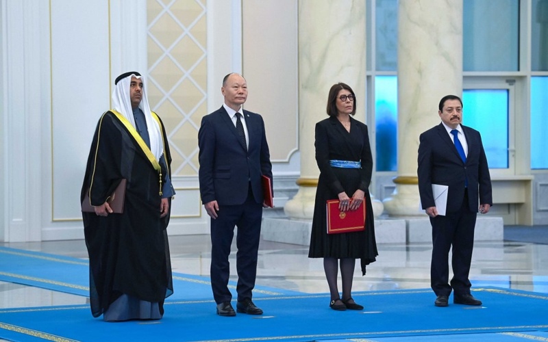 Касым-Жомарт Токаев принял верительные грамоты послов четырех государств