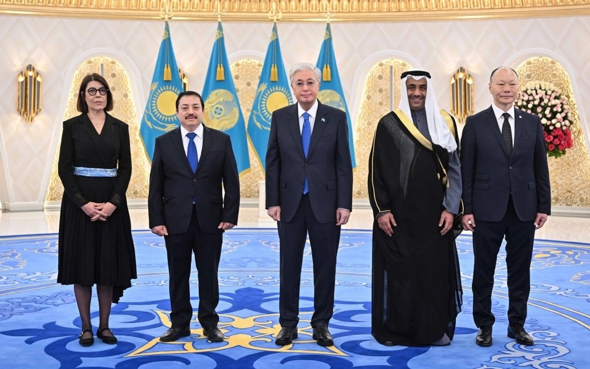 President Tokayev receives credentials from ambassadors of four countries