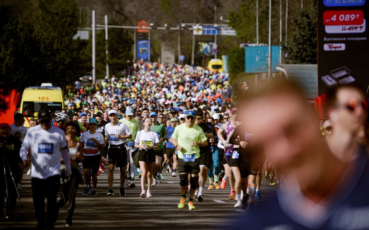 Алматыда 19 сәуір күні өтетін жартылай марафонға байланысты бірқатар көше жабылады