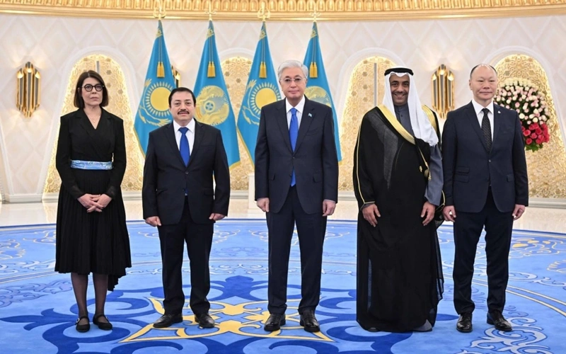President Tokayev receives credentials from ambassadors of four countries