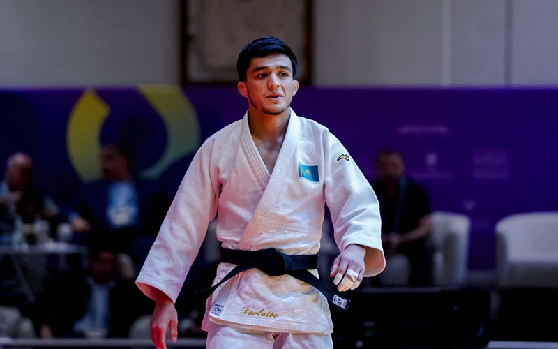 Kazakh judokas progress to semifinals at Asian Championships 
