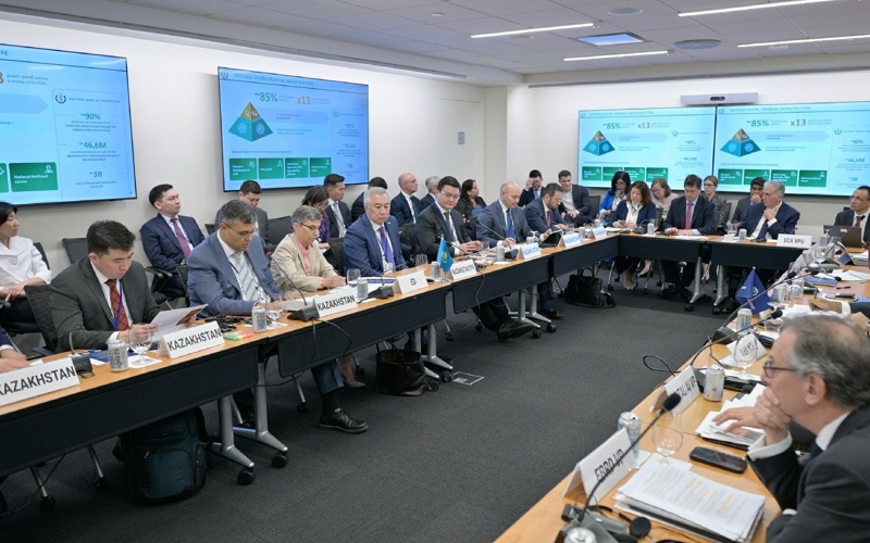Kazakhstan presents its proactive economic growth strategy at meeting in Washington, D.C.