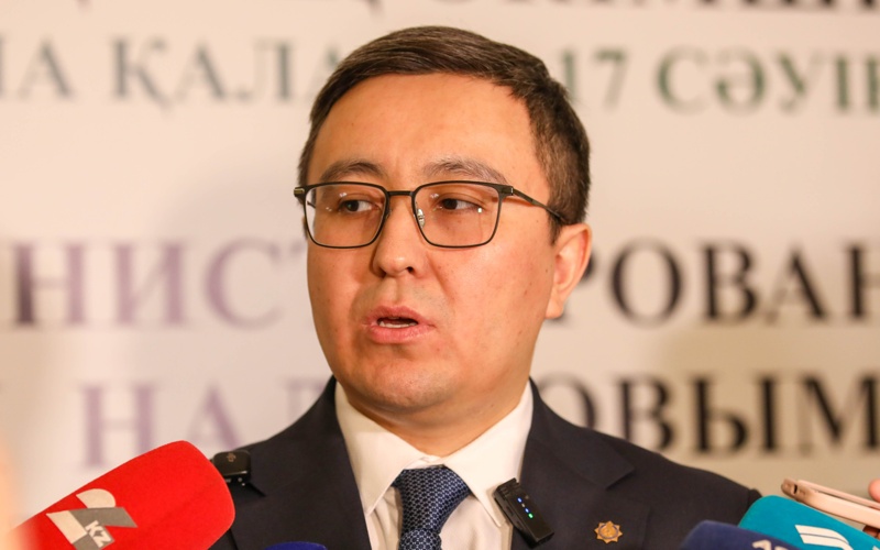 руководитель управления администрирования специальных налоговых режимов КГД Ерканат Шынберген