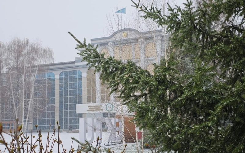 зима снег