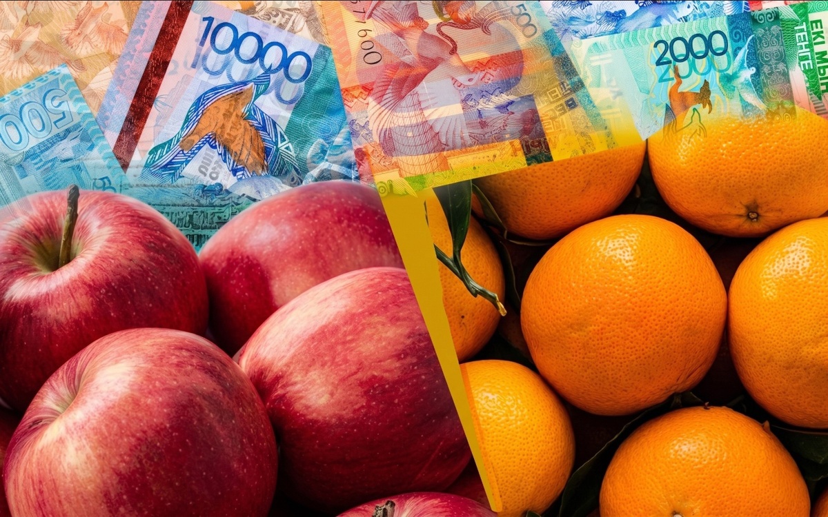 Қазақстан қалаларында алма мен апельсин бағасы қанша