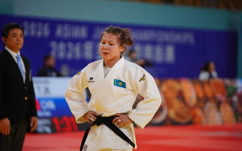 Дзюдошы Дана Әбдірова Азия чемпионатының ширек финалына өтті